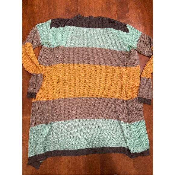 Woman’s Jodifl striped cardigan long - Picture 4 of 4